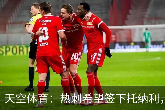 天空体育：热刺希望签下托纳利，他是德泽尔比的头号目标